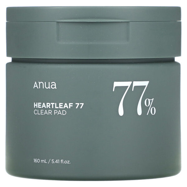 Anua, Heartleaf 77%, durchsichtiges Pad, 160 ml - DE Versand via DHL