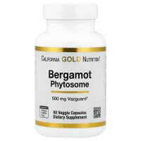 Super Nutrition, Bergamotten-Phytosom mit Zitrus-Bergamotte-Extrakt, 500 mg, 60 pflanzliche Kapseln