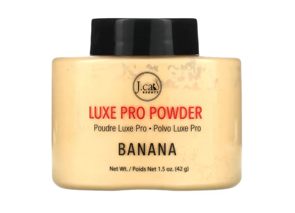 J.Cat Beauty, Luxe Pro Powder, Puder, LPP101 Banana, 42 g