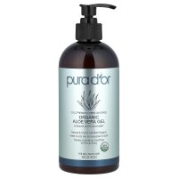 Pura Dor, Heilendes Bio-Aloe-Vera-Gel, mit Lavendel angereichert, 473 ml