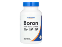 Nutricost, Bor, 10 mg, 240 Kapseln