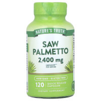 Natures Truth, Saw Palmetto, Sägepalmenbeere, 120 Kapseln mit schneller Freisetzung (1.200 mg pro Kapsel)