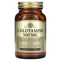 Solgar, L-Glutamin, 500 mg, 100 pflanzliche Kapseln