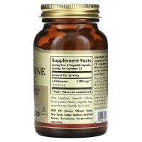 Solgar, L-Glutamin, 500 mg, 100 pflanzliche Kapseln
