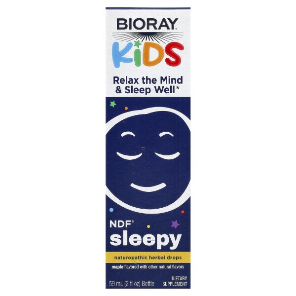 Bioray, Kids, NDF Sleepy, NDF Sleepy, Ahorngeschmack, 60 ml