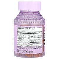 Lemme, Glow, Hair, Skin & Nails Gummies, Fruchtgummis für Haare, Haut und Nägel, Pfirsich, 60 Fruchtgummis