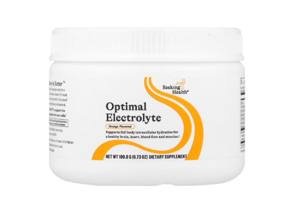 Seeking Health, Optimal Electrolyte, Elektrolyte, Orange, 190,8 g