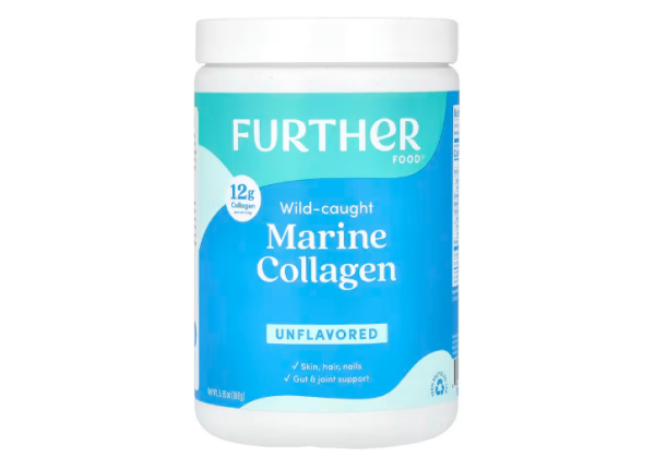 Further Food, Wild-Caught Marine Collagen, wild gefangenes Meereskollagen, geschmacksneutral, 168 g