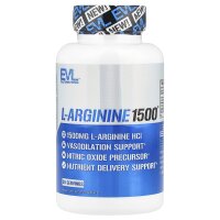 EVLution Nutrition, L-Arginine1500®, 100 Kapseln (750 mg pro Kapsel)