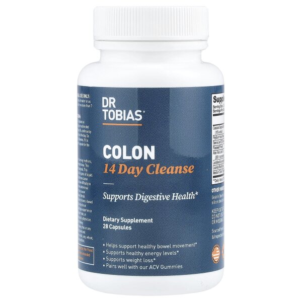 Dr. Tobias, Colon 14 Day Cleanse, 28 Kapseln