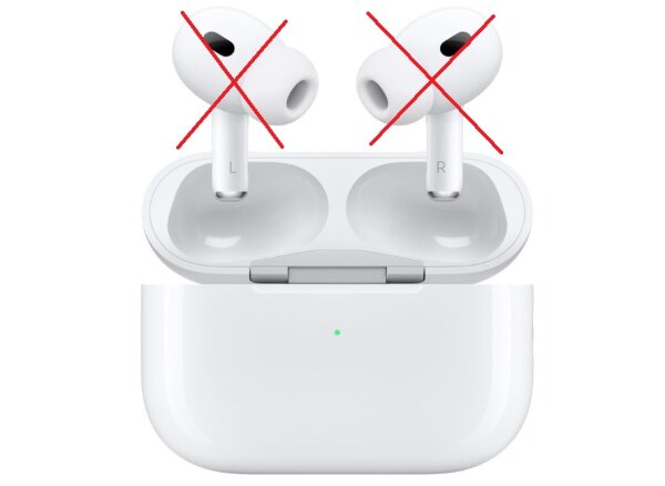 Apple AirPods Pro 2. Generation NUR DAS LADECASE, A2700 Lightning Anschluss