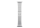Apple Watch Gliederarmband 42mm - Silber