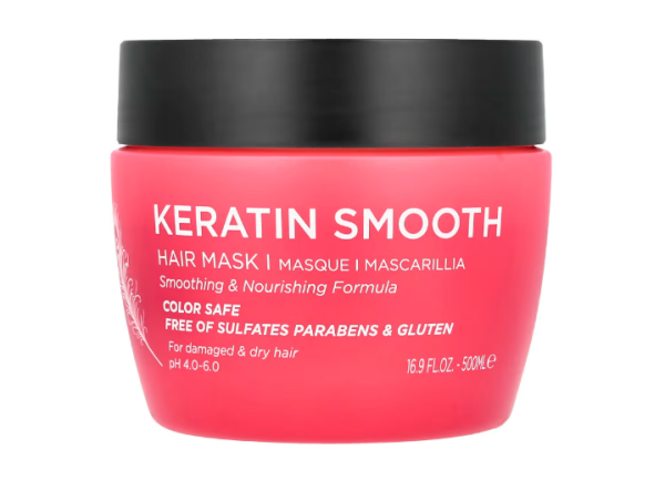 Luseta Beauty, Keratin Smooth, Hair Mask, Haarmaske mit Keratin, 500 ml