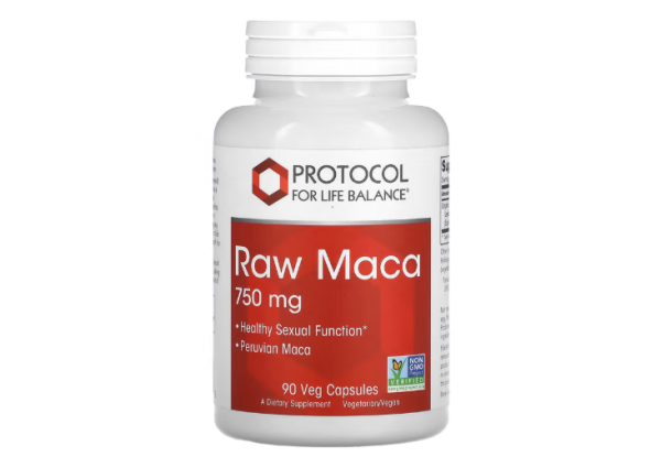 Protocol for Life Balance, Raw Maca, 750 mg, 90 pflanzliche Kapseln