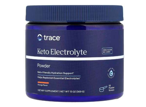 Trace, Keto Electrolyte Powder, Keto-Elektrolytpulver, Orange, 369 g