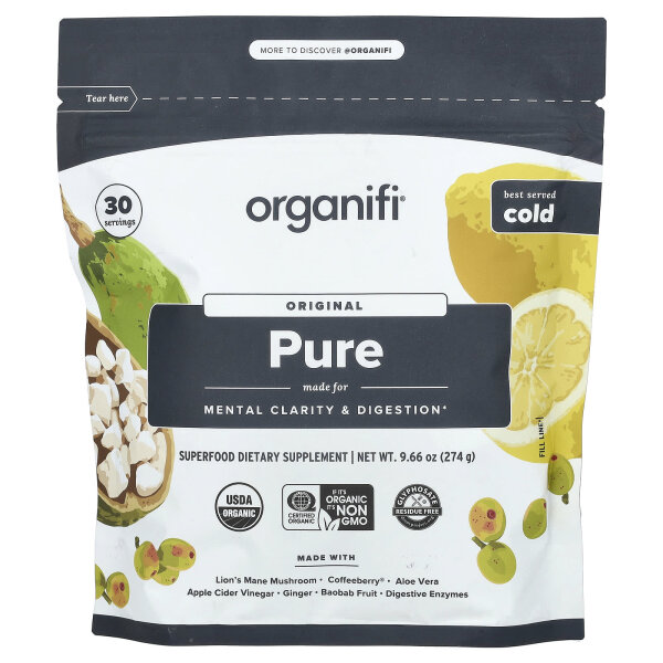 Organifi, Original Pure, reiner Originalgeschmack, 274 g