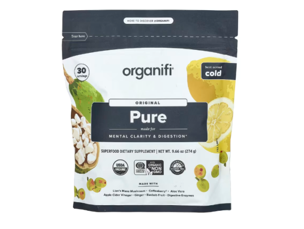 Organifi, Original Pure, reiner Originalgeschmack, 274 g