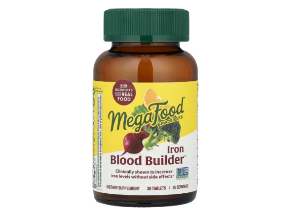 MegaFood, Blood Builder, 30 Tabletten