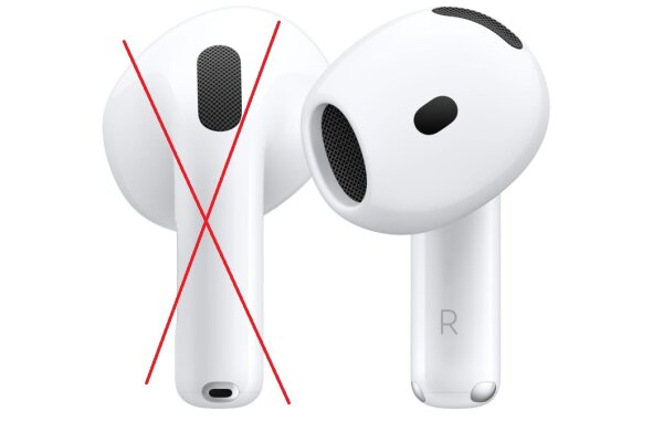 Apple AirPods 4 NUR DER RECHTE A3050 Kabellose Bluetooth Kopfhörer 3D Audio