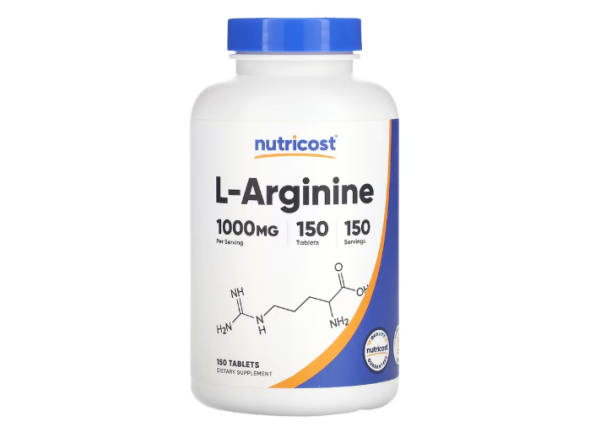 Nutricost, L-Arginin, 1.000 mg, 150 Tabletten