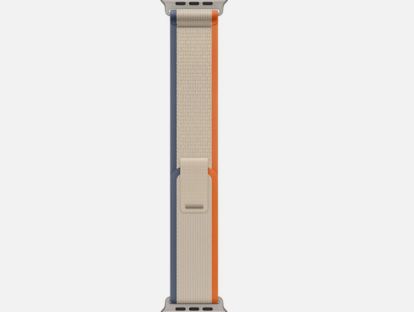 Original Apple Watch Band - Trail Loop - 49 mm - Orange/Beige - M/L