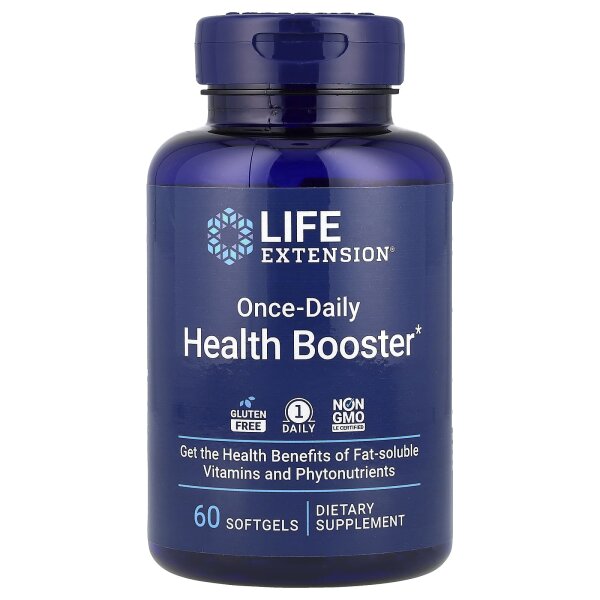 Life Extension, Once-Daily Health Booster, Gesundheits-Booster für einmal pro Tag, 60 Weichkapseln
