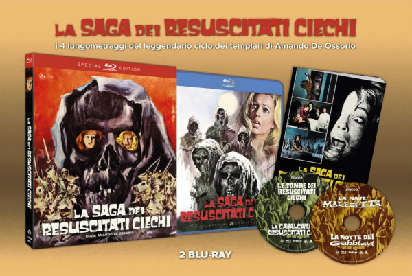 Saga Dei Resuscitati Ciechi [2xBlu-Ray] (Keine deutsche Version), ITALIENISCH