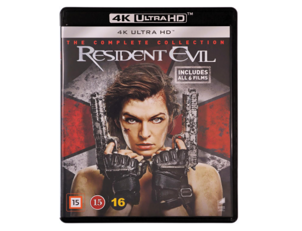 Resident Evil, THE COMPLETE COLLECTION, 1-6 Filme 4K Ultra HD, Englisch #1