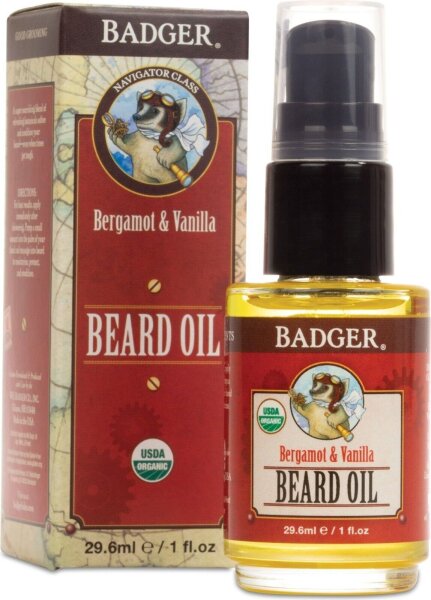 Badger, Navigator Class, Bart?l, Bergamotte und Vanille, 29,6 ml