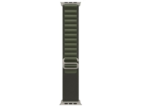 Apple Watch Band Ultra 49mm Grün Alpine Loop Größe M, B-Ware