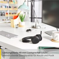 Jabra Evolve2 75 Wireless PC Headset BITTE LESEN mit 8-Mikrofon Technologie