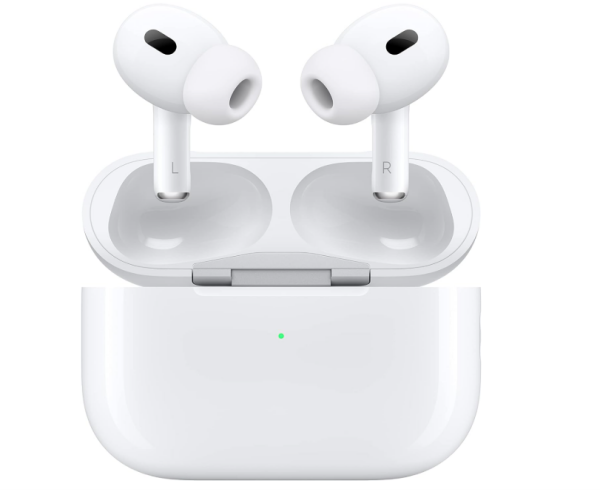 Apple AirPods Pro 2, APPLE ID LOCK,  In-Ear Bluetooth Kopfhörer: Aktive Geräuschunterdrückung, Hörhilfefunktion, 3D Audio, Hi-Fi Sound, H2 Chip, USB-C Aufladung #1 #1