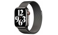 Apple Smartwatch-Band Milanese Edelstahl Graphit PVD-beschichtet Magnetisch