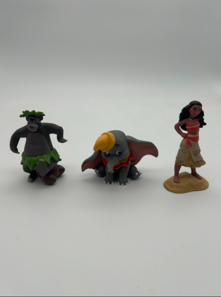 3er Set tonies Hörfiguren: Das Dschungelbuch + Dumbo Hörfigur + Disney: Vaiana