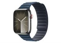 Apple Watch Band - Magnetic Link - 45 mm - Pazifikblau - S/M