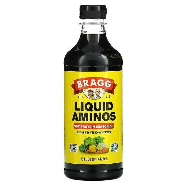 Bragg, flüssige Aminos, Sojaproteinwürze - 473 ml