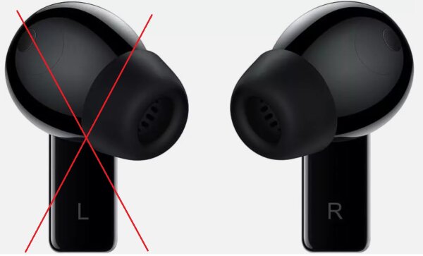 HUAWEI FreeBuds Pro Carbon, NUR DER RECHTE Kabellose Kopfhörer, Bluetooth