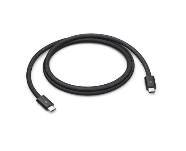 APPLE Thunderbolt 4 Pro USB-C Kabel, Schwarz