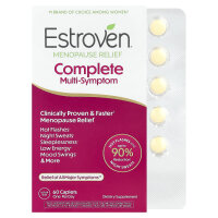 Estroven, Complete Multi-Symptome Menopause Relief, 60 Kapseln