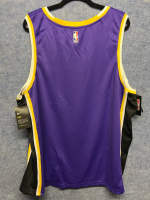 Nike NBA Los Angeles Lakers Trikot 3XL Lila/Gelb Neu mit Etikett