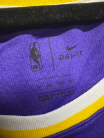 Nike NBA Los Angeles Lakers Trikot 3XL Lila/Gelb Neu mit Etikett