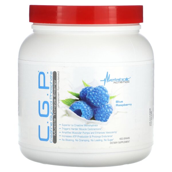 Metabolic Nutrition, CGP, Blaue Himbeere, 400 g