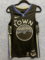 Nike NBA Golden State Warriors Jersey Trikot Schwarz...