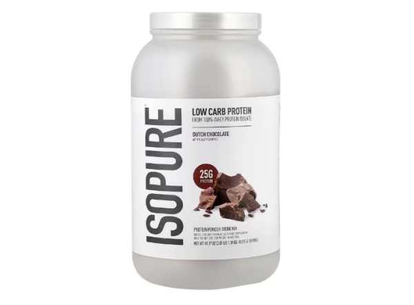 Isopure, Low Carb Proteinpulver, Holländische Schokolade, 3 lb (1361 g)