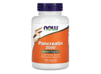 NOW Foods, Pankreatin, 10X - 200 mg, 250 Kapseln