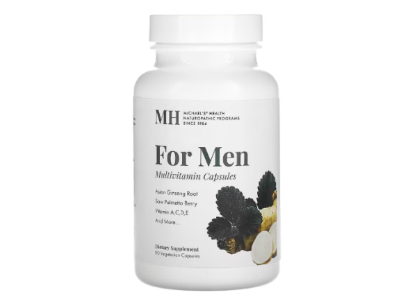Michaels Health, Für Männer, Multivitamin-Kapseln, 90 vegetarische Kapseln
