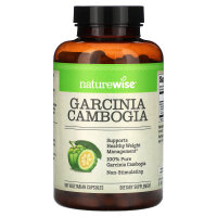 NatureWise, Garcinia Cambogia, 180 pflanzliche Kapseln