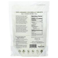 Earth Circle Organics, 100% Organic Chlorella, 100% Bio-Chlorella, 1.000 Tabletten, 248 g