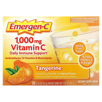 Emergen-C, Vitamin C, Mandarine, 1.000 mg, 30 Päckchen, je 9,4 g