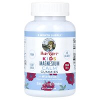 MaryRuths, Kids Magnesium Calm Gummies, beruhigende Magnesium-Fruchtgummis für Kinder, Hibiskus, 60 Fruchtgummis